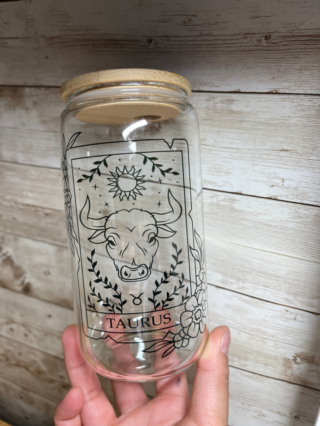 ZODIAC GLASS CUP